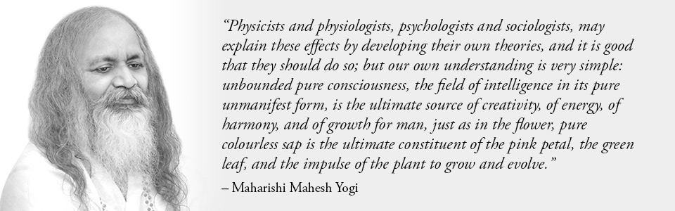 Quote by Maharishi Mahesh Yogi