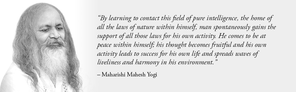 Quote by Maharishi Mahesh Yogi