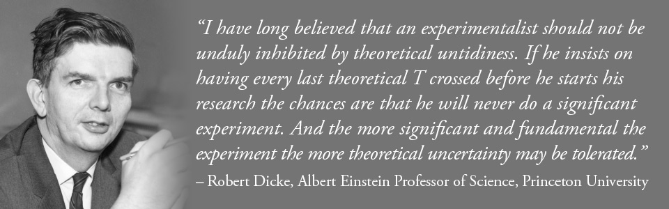 Quote Robert Dicke